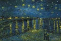 Starry night over the Rhone