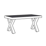OUTLET - ALPHEN AAN DEN RIJN! - Alkmaar Eettafel T17-XM