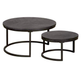 OUTLET - ALPHEN AAN DEN RIJN! - Viola Coffeetable Round Set of 2