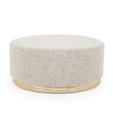 Poef Avah Large - Taupe Mantz - 96302 Poef Avah Large - Taupe Mantz - 96302
