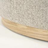Poef Avah Large - Taupe Mantz - 96302 Poef Avah Large - Taupe Mantz - 96302