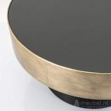 Salontafel Bunga 75cm - Goud/Zwart - 210039 Salontafel Bunga 75cm - Goud/Zwart - 210039