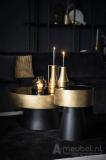 Salontafel Bunga 75cm - Goud/Zwart - 210039 Salontafel Bunga 75cm - Goud/Zwart - 210039