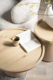 Salontafel Leia 66x39cm - Naturel - 96163 Salontafel Leia 66x39cm - Naturel - 96163