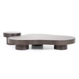 Salontafels Bobbie - 150cm - Zwart/Bruin - 95977 Salontafels Bobbie - 150cm - Zwart/Bruin - 95977