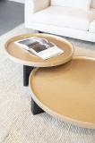 Salontafels Mayson - 120cm - Beige - 95973 Salontafels Mayson - 120cm - Beige - 95973