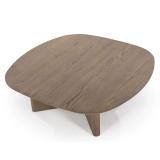 Salontafel Stef - 80cm - Bruin - 96197 Salontafel Stef - 80cm - Bruin - 96197