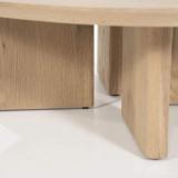 Salontafel Stef - 80cm - Naturel - 96196 Salontafel Stef - 80cm - Naturel - 96196