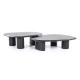 Salontafels Walter - 96cm - Zwart - 95978 Salontafels Walter - 96cm - Zwart - 95978
