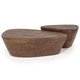 Salontafels Mila - 70cm - Bruin - 95812 Salontafels Mila - 70cm - Bruin - 95812