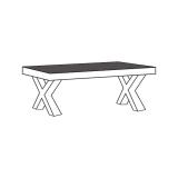 Posterholt Salontafel T13-X