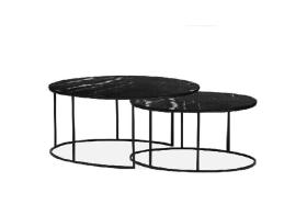 OUTLET NIJMEGEN! - Tauro Salontafel Ovaal Set van 2