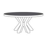 Salontafel TRO9-MML Alphen Oud Teakhout