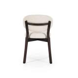 Eetkamerstoel Mikky Bruin - Beige Moon - 96254 Eetkamerstoel Mikky Bruin - Beige Moon - 96254