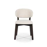 Eetkamerstoel Mikky Bruin - Beige Moon - 96254 Eetkamerstoel Mikky Bruin - Beige Moon - 96254