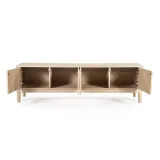TV-Meubel Harvey 4-deurs - Naturel - 96126