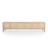 TV-Meubel Harvey 6-deurs - Naturel - 96127