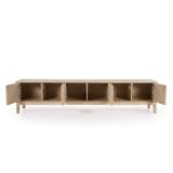 TV-Meubel Harvey 6-deurs - Naturel - 96127 TV-Meubel Harvey 6-deurs - Naturel - 96127