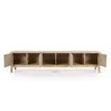 TV-Meubel Harvey 6-deurs - Naturel - 96127