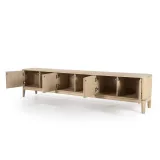 TV-Meubel Harvey 6-deurs - Naturel - 96127