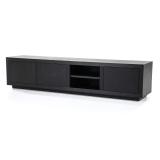 TV-Meubel Helsinki - 200cm - Zwart - 95721 TV-Meubel Helsinki - 200cm - Zwart - 95721