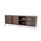 TV-Meubel Jimmy 2-deurs 2-laden - Bruin - 95865 TV-Meubel Jimmy 2-deurs 2-laden - Bruin - 95865