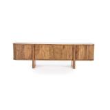 TV-Meubel Julian 4-deurs - Bruin - 95907 TV-Meubel Julian 4-deurs - Bruin - 95907