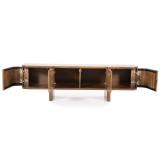 TV-Meubel Julian 4-deurs - Bruin - 95907 TV-Meubel Julian 4-deurs - Bruin - 95907