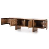 TV-Meubel Julian 4-deurs - Bruin - 95907 TV-Meubel Julian 4-deurs - Bruin - 95907
