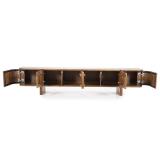 TV-Meubel Julian 6-deurs - Bruin - 95908 TV-Meubel Julian 6-deurs - Bruin - 95908