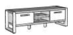 TV meubel Medium Uithuizen