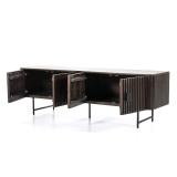 Dressoir Remi 4-deurs - Bruin - 95662 Dressoir Remi 4-deurs - Bruin - 95662