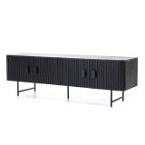 Dressoir Remi 4-deurs - Zwart- 95663 Dressoir Remi 4-deurs - Zwart- 95663