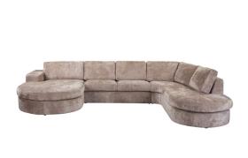 OP=OP Hilversum Longchair Rond + 2 Zits + Ottomaan Rond