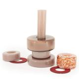 Vaas Golas 17cm - Rood - 240232 Vaas Golas 17cm - Rood - 240232