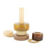 Vaas Golas 17cm - Bruin - 240231 Vaas Golas 17cm - Bruin - 240231