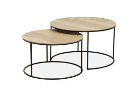 OUTLET ALPHEN AAN DEN RIJN! - Windsor Salontafel Rond 2-Delige Set