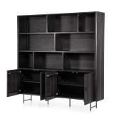 Wandkast Remi - Zwart - 96123 Wandkast Remi - Zwart - 96123