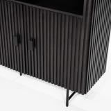 Wandkast Remi - Zwart - 96123 Wandkast Remi - Zwart - 96123