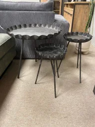 OUTLET EINDHOVEN! - Bijzettafel set van 3