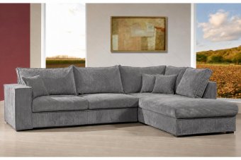 Afferden Longchair in grijs – kleurimpressie