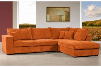 Afferden Longchair in oranje – kleurimpressie