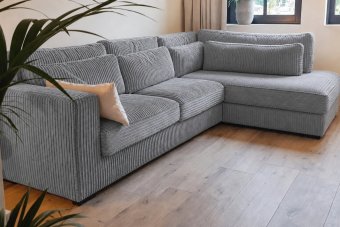 Almere Ottomaan in grijs – kleurimpressie