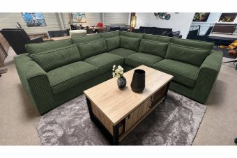 Alphen 2 + Hoek + 2 Zits in groen – kleurimpressie