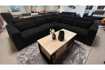 Alphen 2 + Hoek + 2 Zits in zwart – kleurimpressie