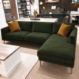 Bank Alverna · 2 Zits + Longchair 231cm