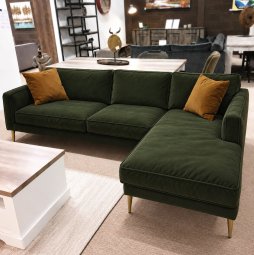 Bank Alverna · 2 Zits + Longchair 231cm
