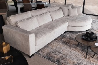 Loungebank Amstelveen · 2 Zits + Longchair Rond 292cm
