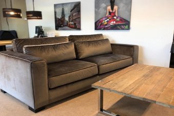 Loungebank Amsterdam · 2.5 Zits 219cm