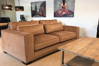 Amsterdam 2 zits in cognac – kleurimpressie